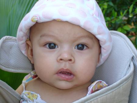 Les grands yeux etincellants